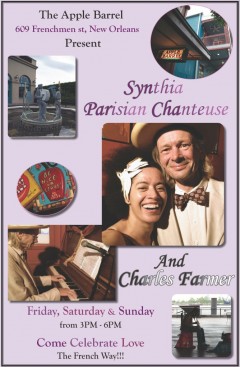 New Orleans Welcomes Parisian Chanteuse!